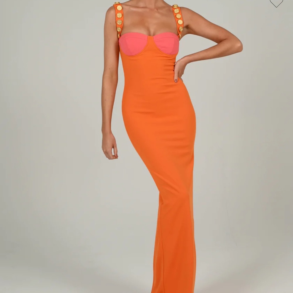 Dolls house fashion GIGI MAXI DRESS IN SUNRISE